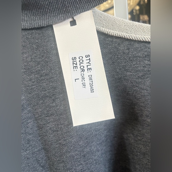 Buckle- Dance & Marvel Charcoal One Side Off-the-Shoulder Sweater - Picture 6 of 6